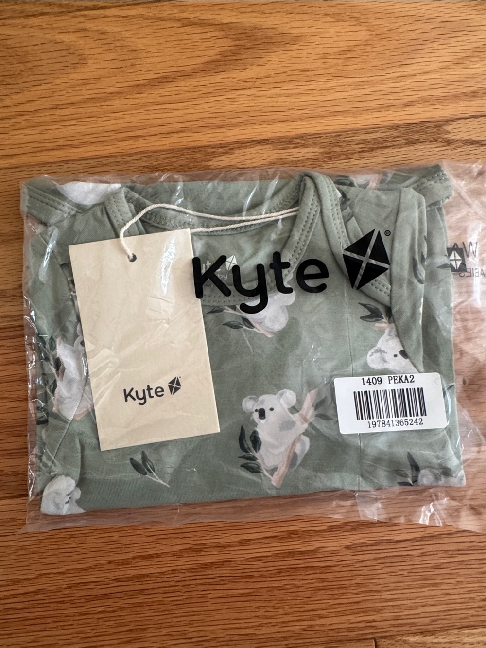 Kyte Baby Platinum Koala Bodysuit